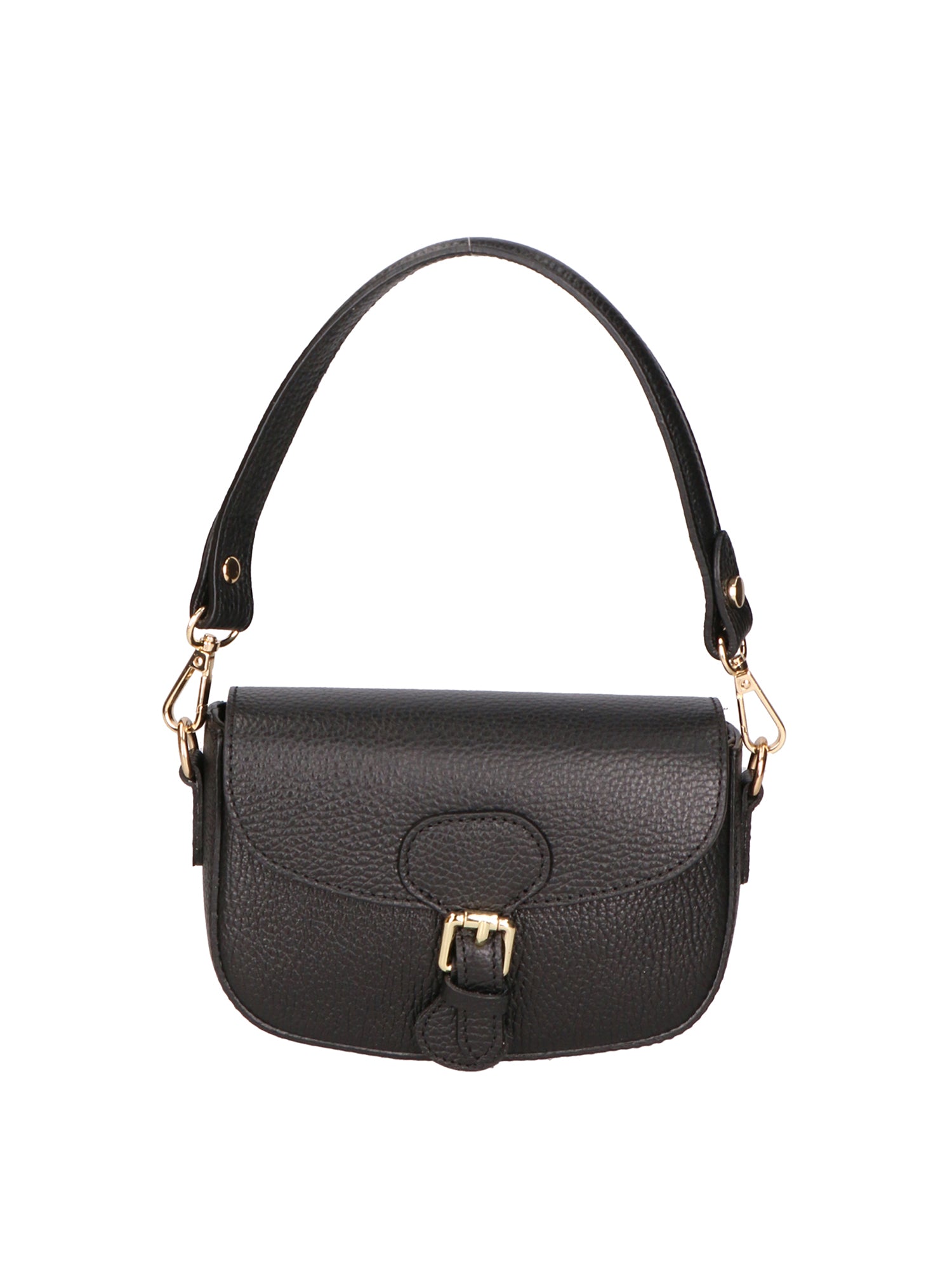 Viktoria Borsa a spalla da donna Vera pelle 06526-D28 NERO Gave Lux