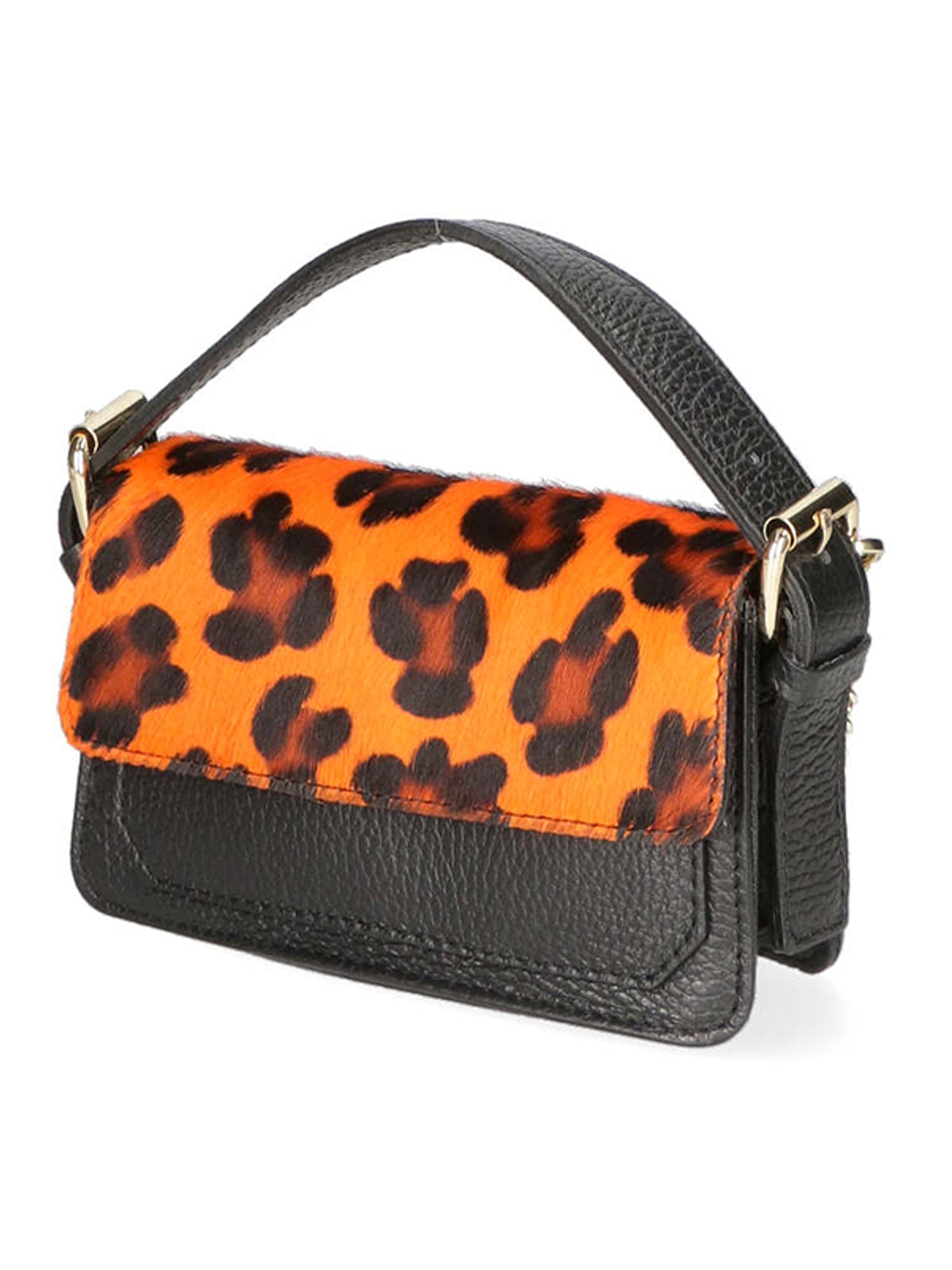 Aleide Borsa a mano da donna Vera pelle 04858-LEO G ARANCIONE Gave Lux