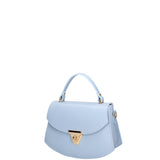Borsa a mano da donna 100% vera pelle 07202-P 631 CIELO Roberta Rossi