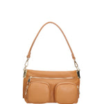 Borsa a spalla da donna Vera pelle 07147-D44 CUOIO Roberta Rossi