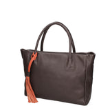 Rosalie Borsa a spalla da donna 100% pelle 06503-D23 T.MORO Gave Lux