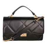 Vita Borsa a spalla da donna Vera pelle 06879-S28 NERO Gave Lux