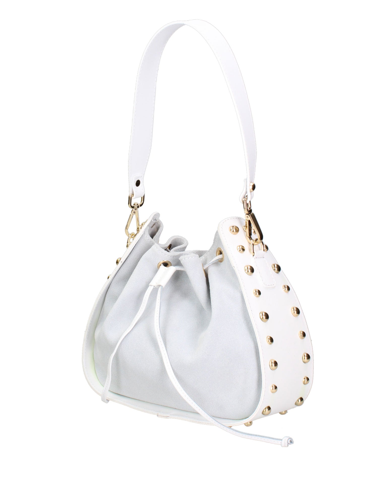 Ravello Borsa a spalla da donna Vera pelle 8977-BIANCO Gave Lux