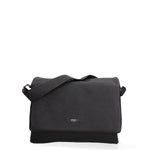Borsa a spalla da donna Ecopelle 637-2-BLACK Diana&co