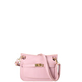 Katie Borsa a tracolla da donna 100% vera pelle 07145-D56 PINK Viola Castellani