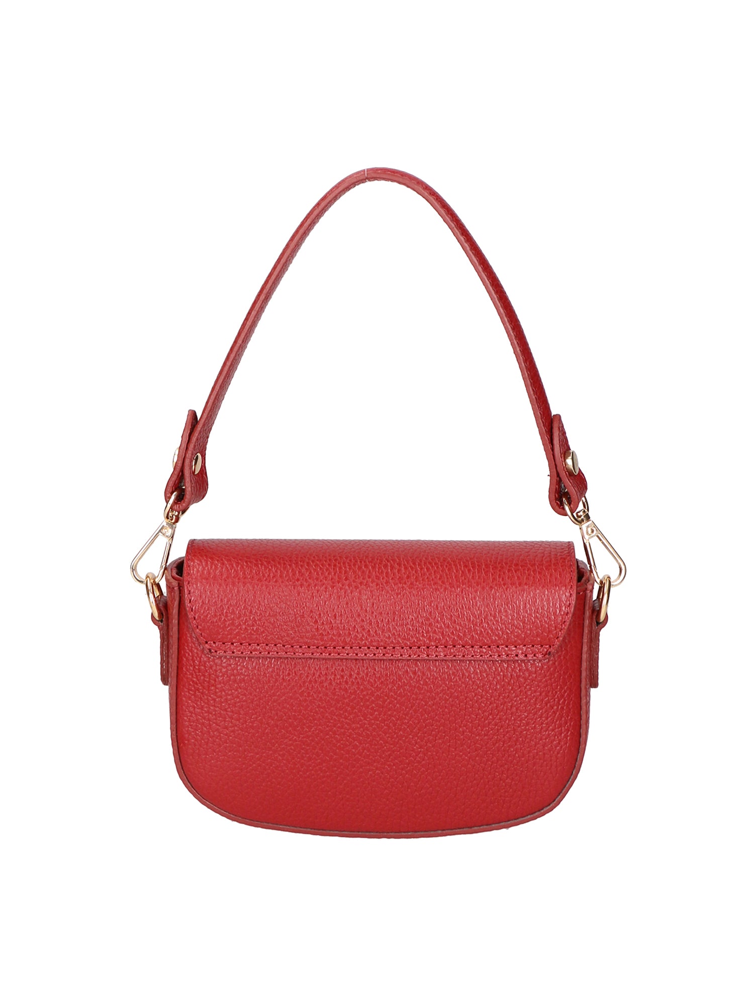 Viktoria Borsa a spalla da donna Vera pelle 06526-D10 ROSSO SCURO Gave Lux