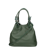 Amélia Borsa a spalla da donna Vera pelle 7028-D14 VERDE SCURO Gave Lux