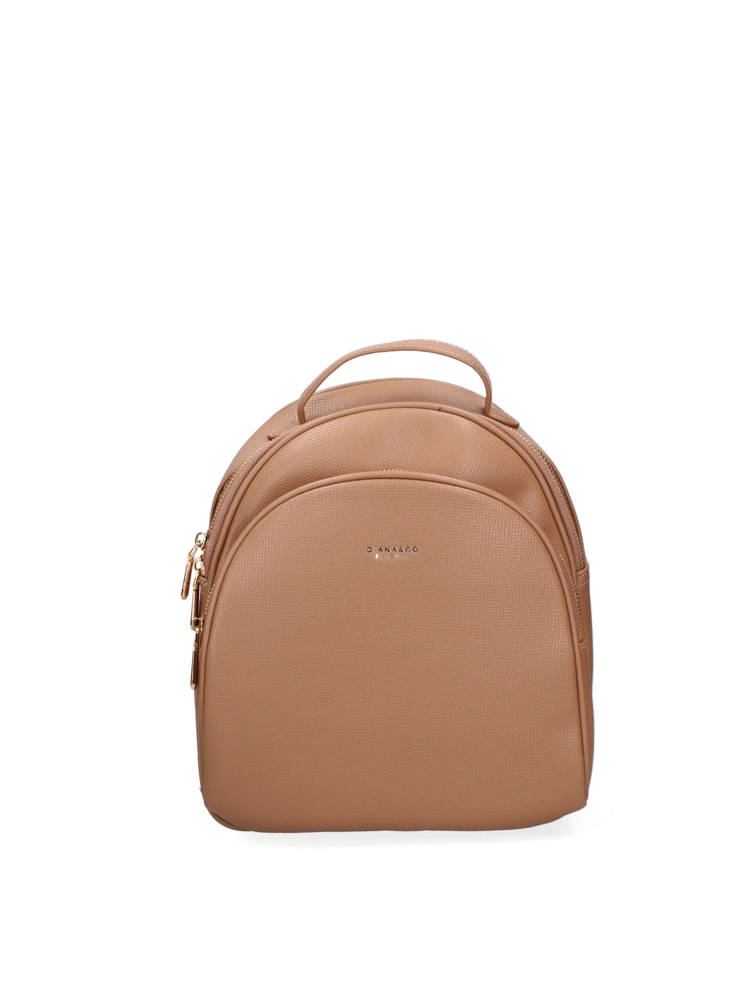 Borsa a mano da donna Ecopelle vegana 601-3-CAMEL Diana&co