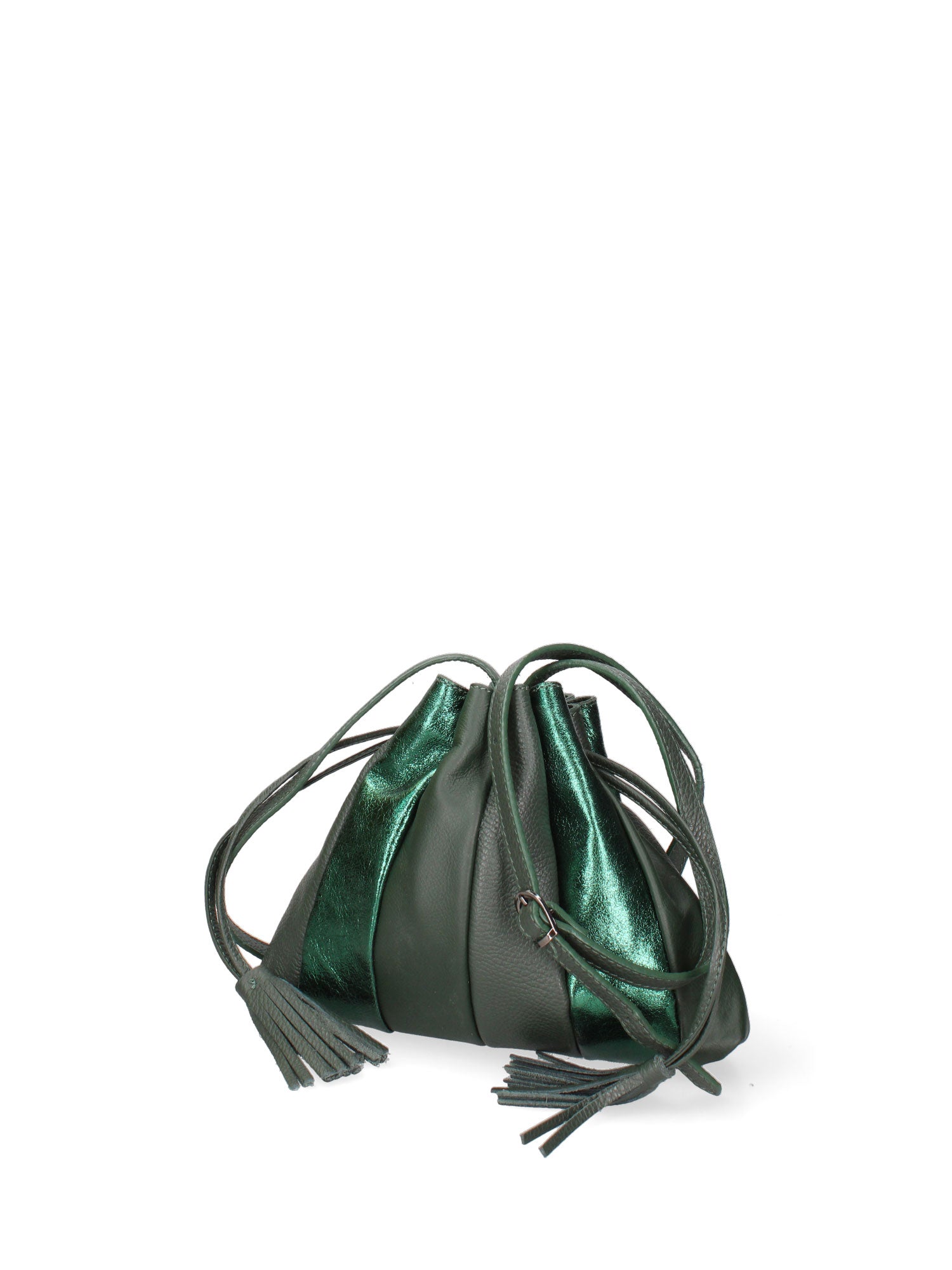 Elysia Borsa a spalla da donna Vera pelle 552043-VERDE Gave Lux