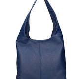 Aria Borsa a mano da donna 100% pelle 07029-D24 BLU JEANS Gave Lux