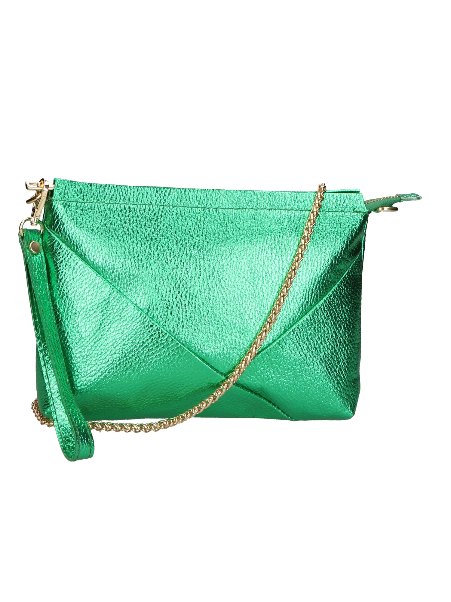 Giorgia Pochette da donna Vera pelle 05927-DL47 SMERALDO Gave Lux