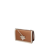 Ardena Borsa a tracolla da donna Vera pelle 1324-CUOIO+BEIGE Gave Lux
