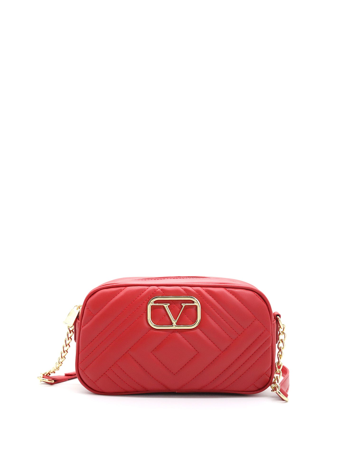 Valencia Borsa a tracolla da donna Ecopelle VT-204-ROSSO 19V69 Italia