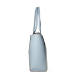 Borsa a spalla da donna 100% pelle riciclata 07225-Cielo Viola Castellani