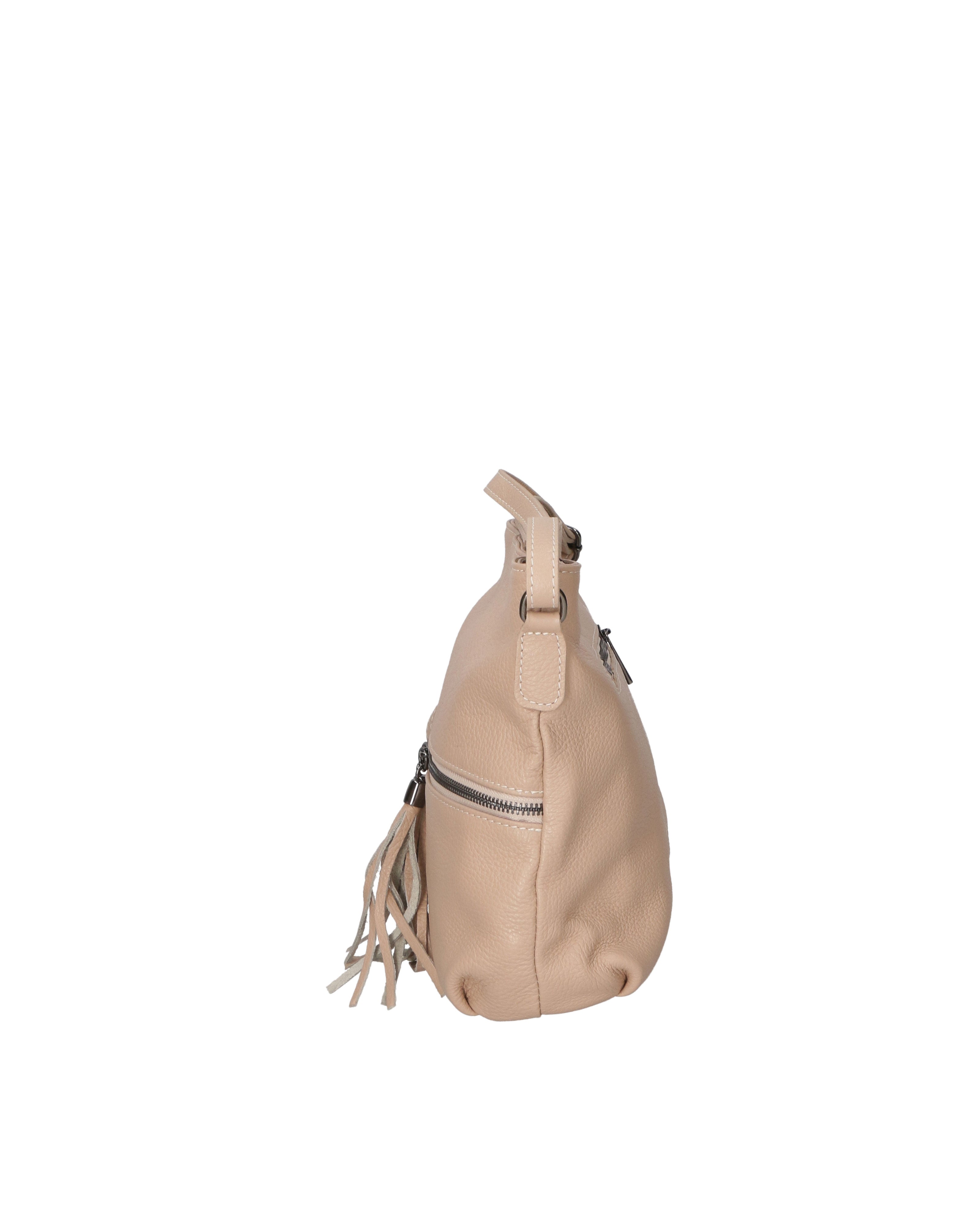 Erminia Borsa a tracolla da donna Vera pelle 80062-ROSA 33 Gave Lux