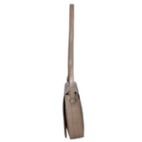 Azzurra Borsa a spalla da donna Vera pelle croco 05699-C40 TAUPE SCURO DARK TAUPE Gave Lux