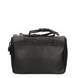 Idalia Elite Borsa a tracolla da donna 100% poliuretano B16891GR-NERO Braccialini