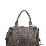 Elara Borsa a spalla da donna Vera pelle 06090-042 GRIGIO SCURO Gave Lux