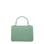 Borsa a mano da donna 100% pelle vegana PU 722-3PT-JADE GREEN Diana&co