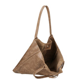 Althea Borsa a mano da donna Vera pelle 5190-009 TAUPE SCURO Gave Lux