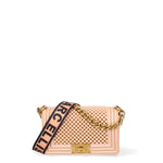 Borsa a mano da donna 100% Pvc FLAT-S-BALL 24-APRICOT - LIGHT OTTONE Marc Ellis