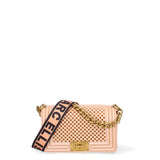 Borsa a mano da donna 100% Pvc FLAT-S-BALL 24-APRICOT - LIGHT OTTONE Marc Ellis