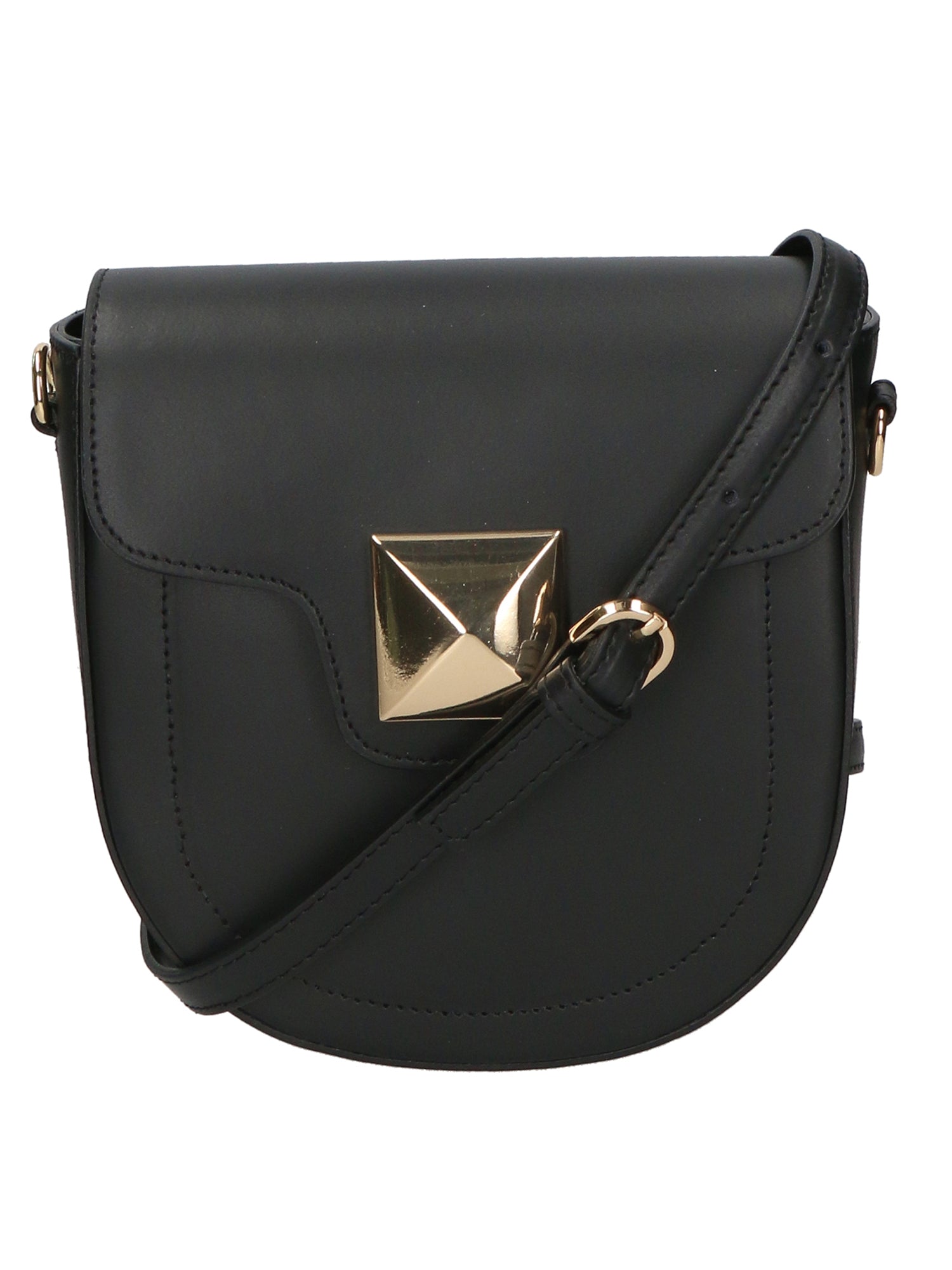 Calista Borsa a tracolla da donna Vera pelle 06014-P218 NERO Gave Lux