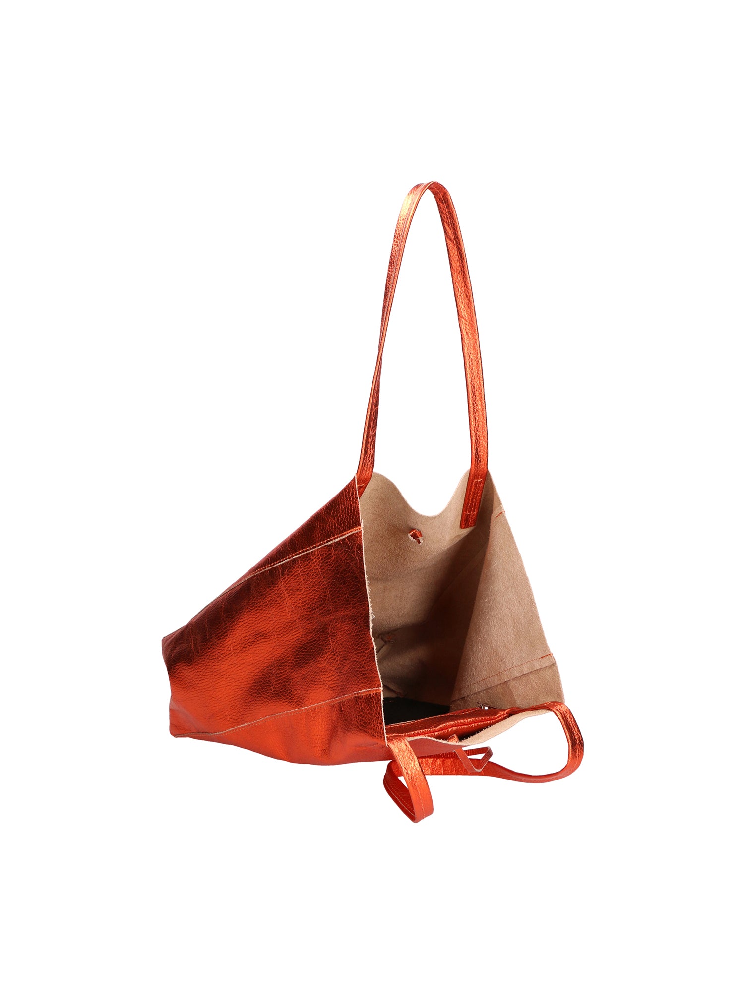 Iride Borsa a mano da donna 100% pelle 05921-DL35 ARANCIO Gave Lux