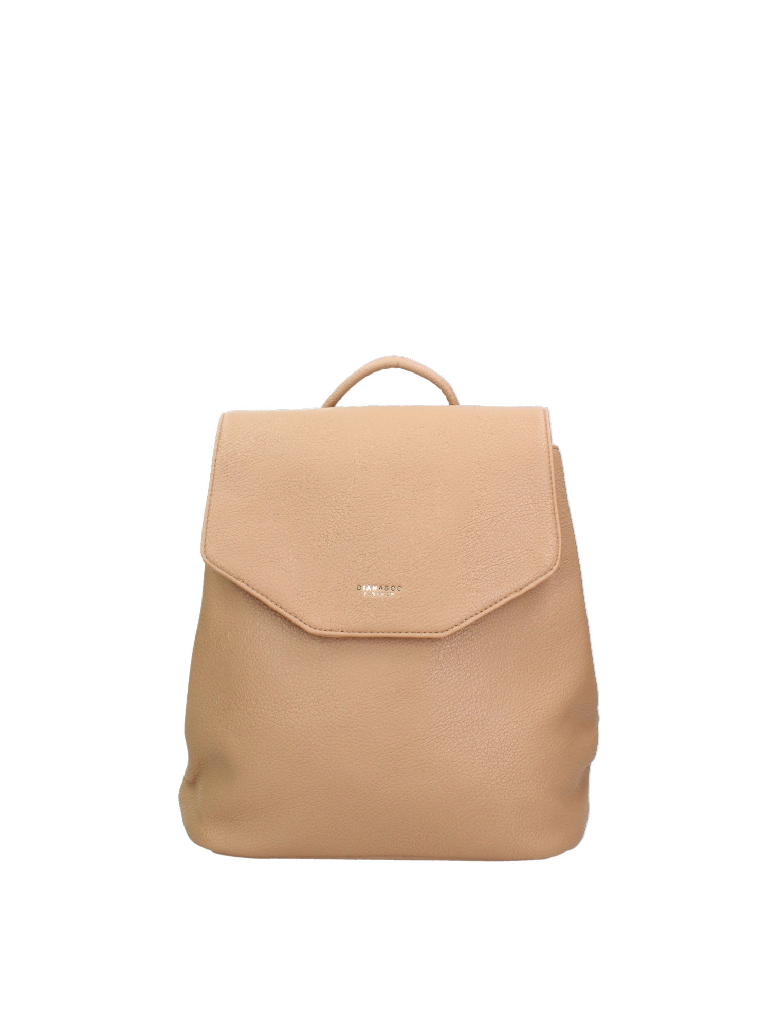 Zaino da donna in ecopelle Casual 640-2-CAFFELATTE Diana&co