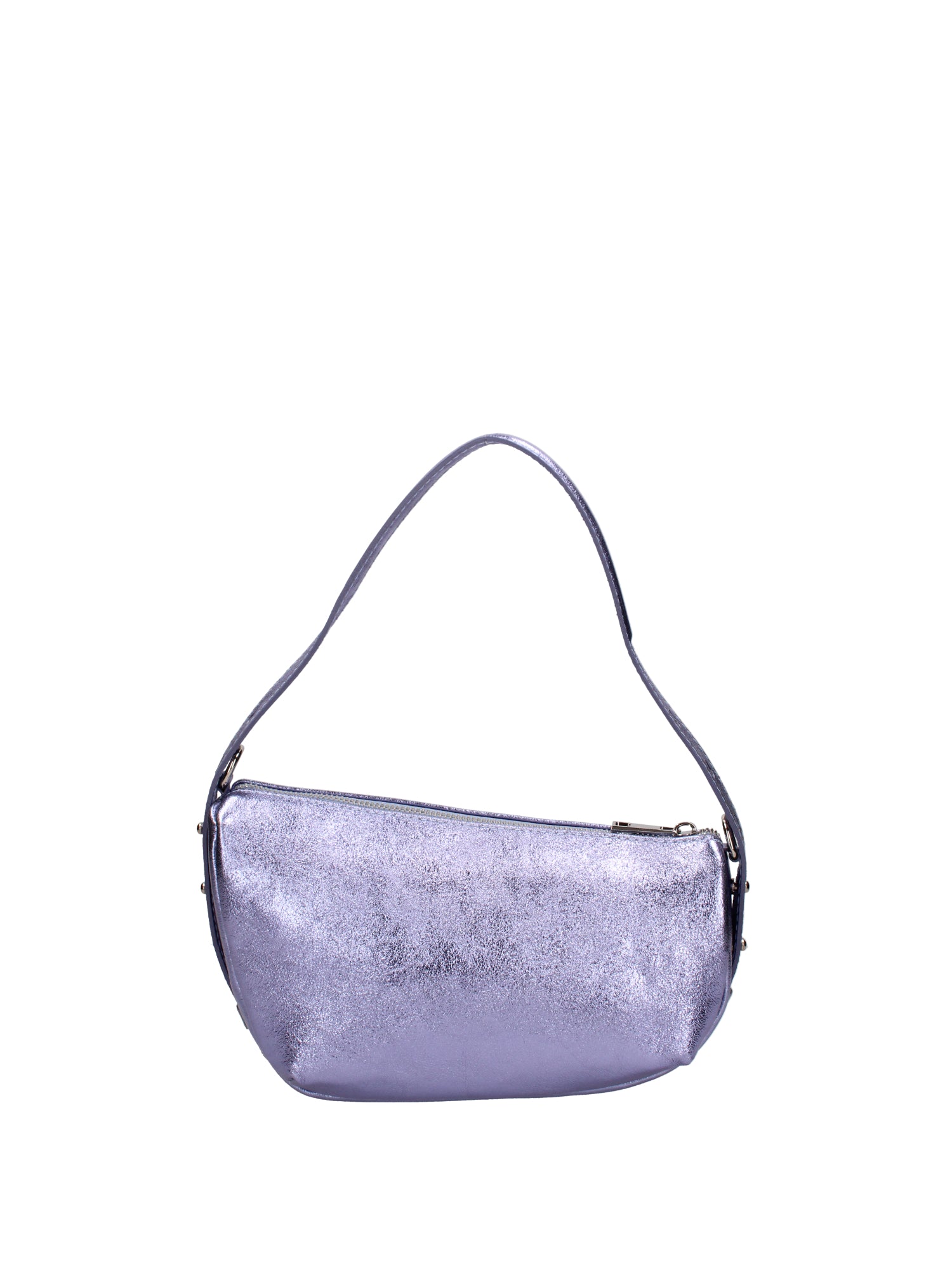 Borsa a spalla da donna Vera pelle e metallo 07228-L027 LILLA Roberta Rossi