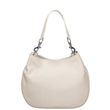 Borsa a spalla da donna Vera pelle 07316-D37 LATTE Roberta Rossi