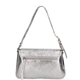 Borsa a spalla da donna Vera pelle 07234-L001 ARGENTO Roberta Rossi