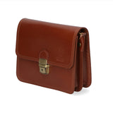 Bibiana Borsa a tracolla da donna Vera pelle 10018 1107-MARRONE Gave Lux