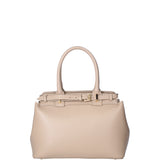 Borsa a mano da donna Vera Pelle 07146-D05 CAPPUCCINO Viola Castellani