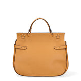 Novara Plus Borsa a mano da donna Vera pelle 564139-D15 CUOIO Gave Lux