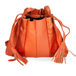 Elysia Borsa a spalla da donna Vera pelle 552043-ARANCIO ORANGE Gave Lux