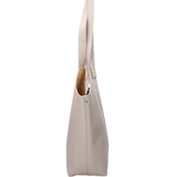 Borsa a mano da donna Vera pelle 07231-D86 GRIGIO PERLA Roberta Rossi
