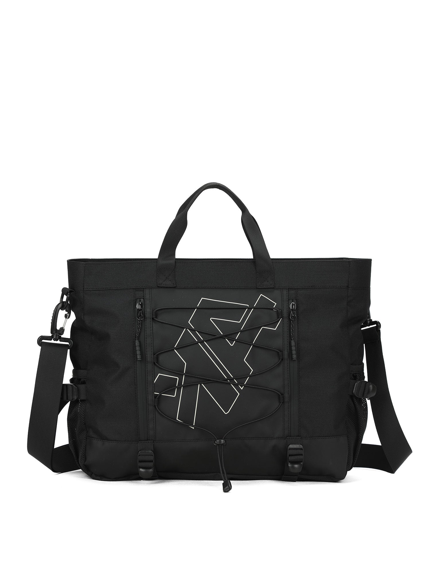 XK3045-BLACK Borsa a spalla unisex Lumena Pro Aoking