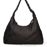 Asteria Borsa a spalla da donna Vera pelle 7799-NERO Gave Lux