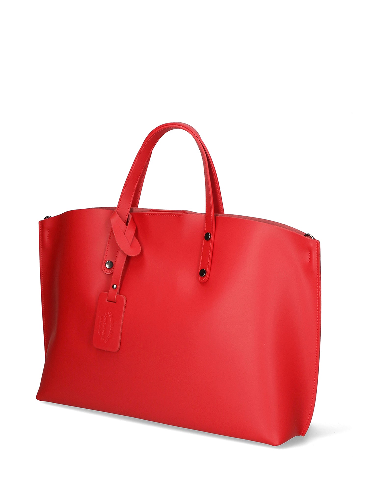 Lumena Borsa a mano da donna Vera pelle 2094-L214 ROSSO Gave Lux