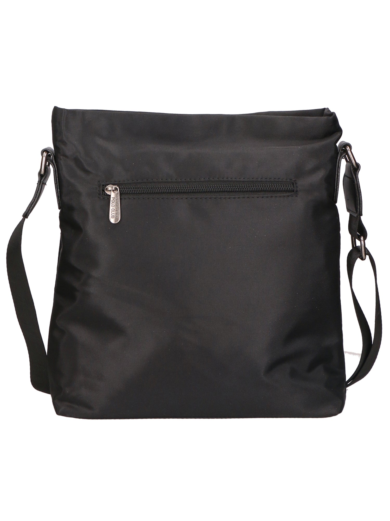 Borsa a tracolla uomo 100% pelle PU PCL3159-BLACK Northampton Polo Club