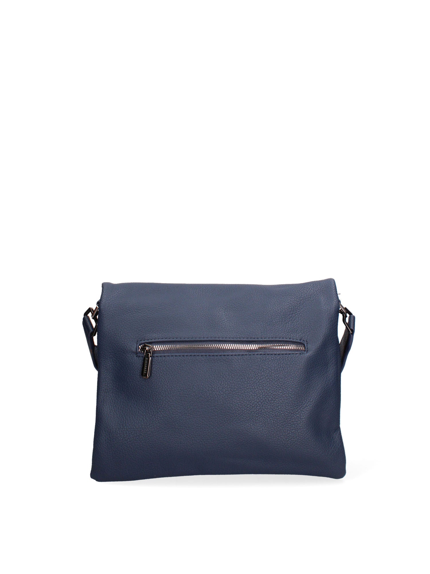 Borsa a spalla da donna Ecopelle 637-2-NAVY BLUE Diana&co