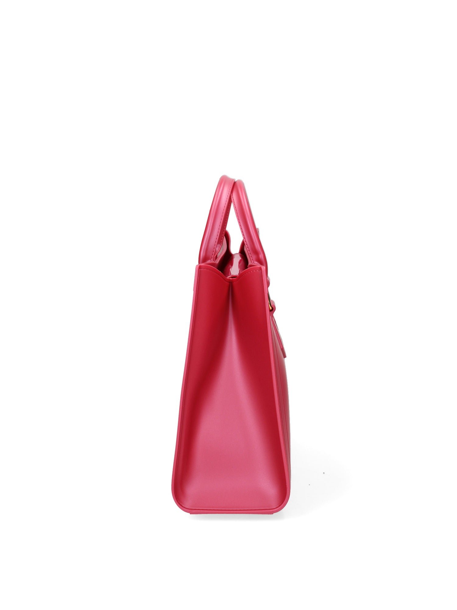 Borsa a mano da donna 100% Pvc FLAT-WOOD-M 24-CHERRY - GOLD Marc Ellis