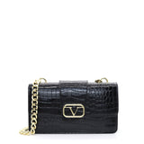 Jesolo Borsa a tracolla donna Ecopelle vegana VC-210-NERO 19V69 Italia