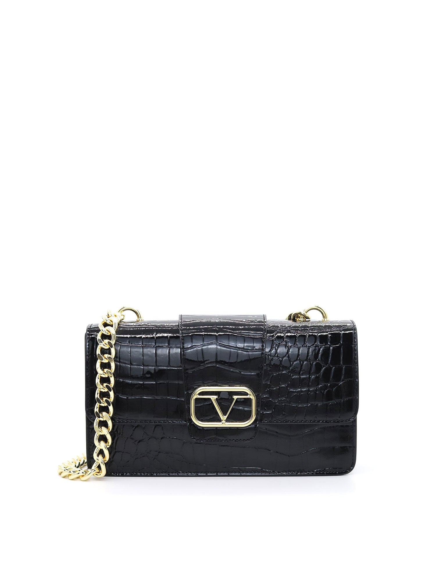 Jesolo Borsa a tracolla donna Ecopelle vegana VC-210-NERO 19V69 Italia