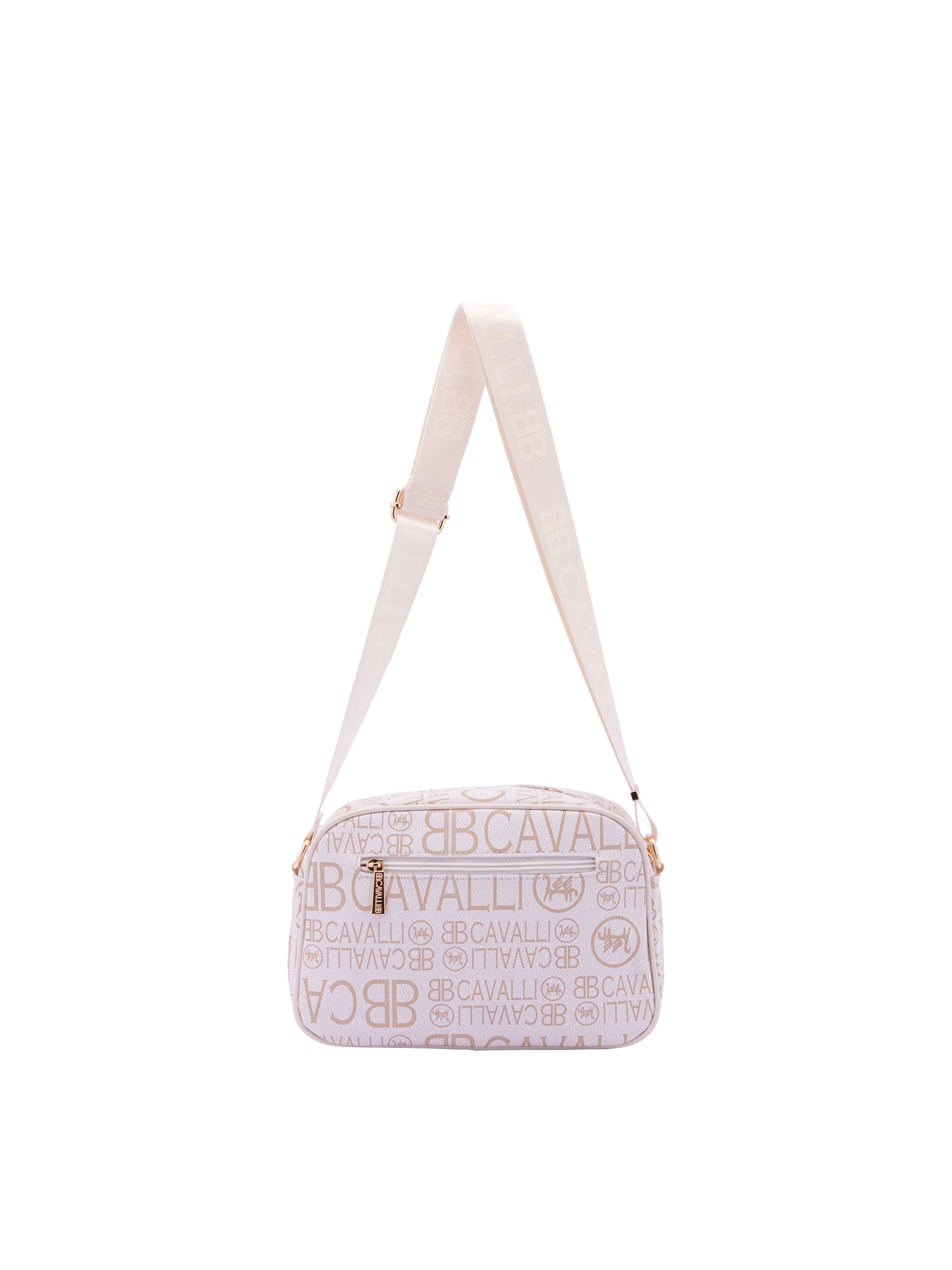 Borsa a tracolla da donna Ecopelle BC1362-OFF WHITE B Cavalli
