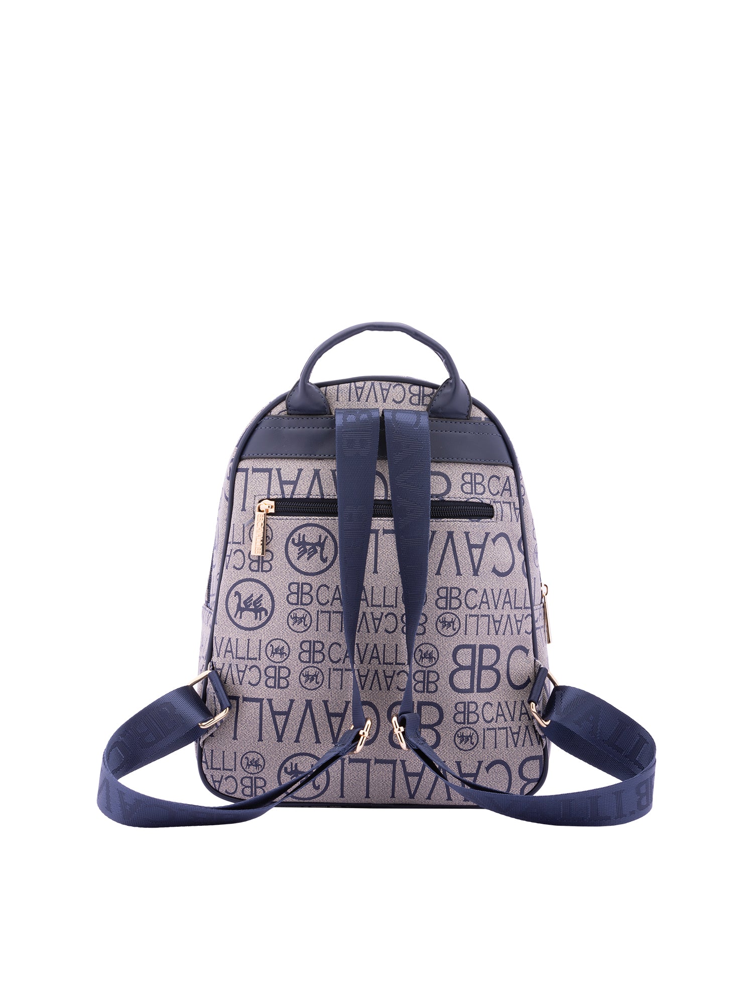 Zaino da donna in ecopelle Casual BC1372-BLU B Cavalli