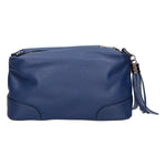 Lidia Borsa a mano da donna Vera pelle 06513-BLU Gave Lux