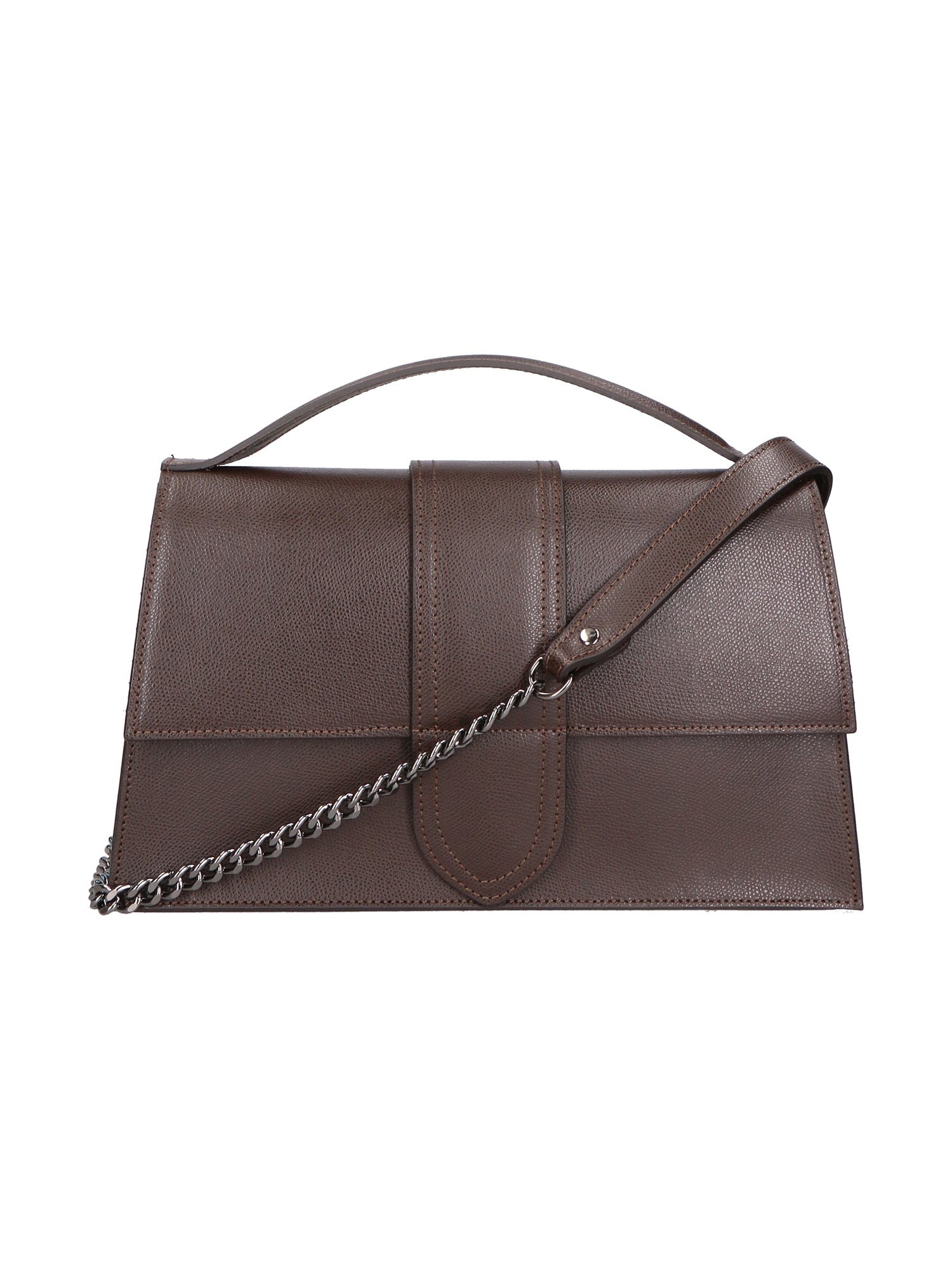 Lina Borsa a mano da donna Vera pelle 06517-T.MORO Gave Lux