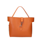 Liviana Borsa a mano da donna Vera pelle 07379-PL29 ARANCIO Gave Lux